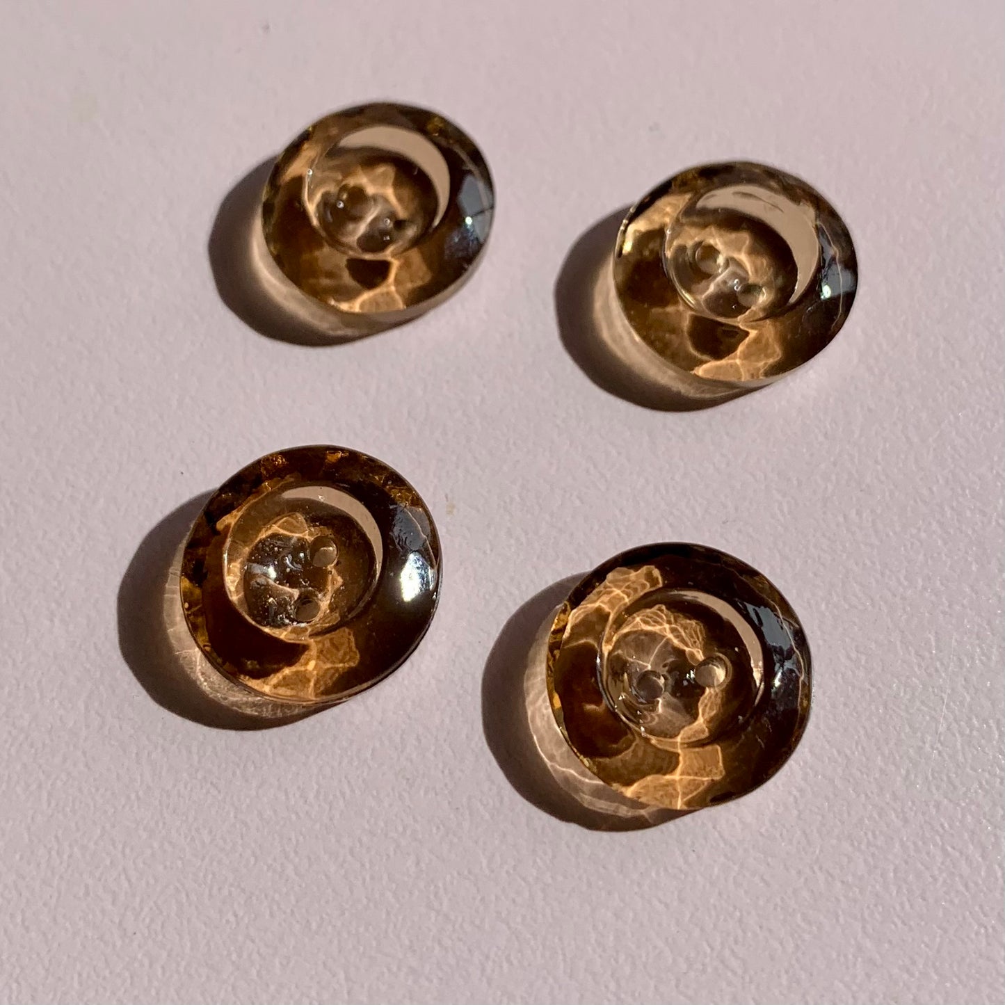 14mm - KRYSTAL knap - flere farver