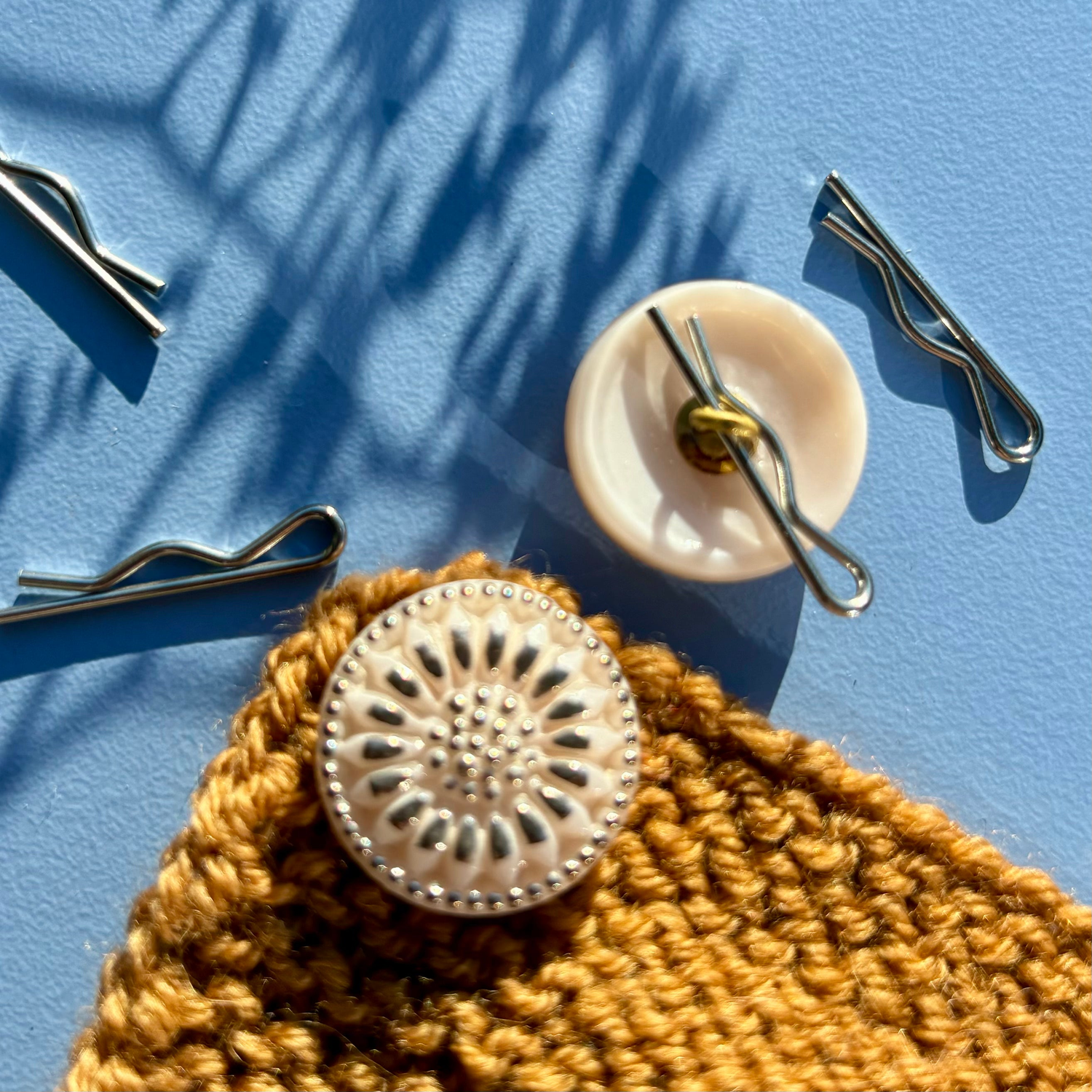 metal clips til knapper 