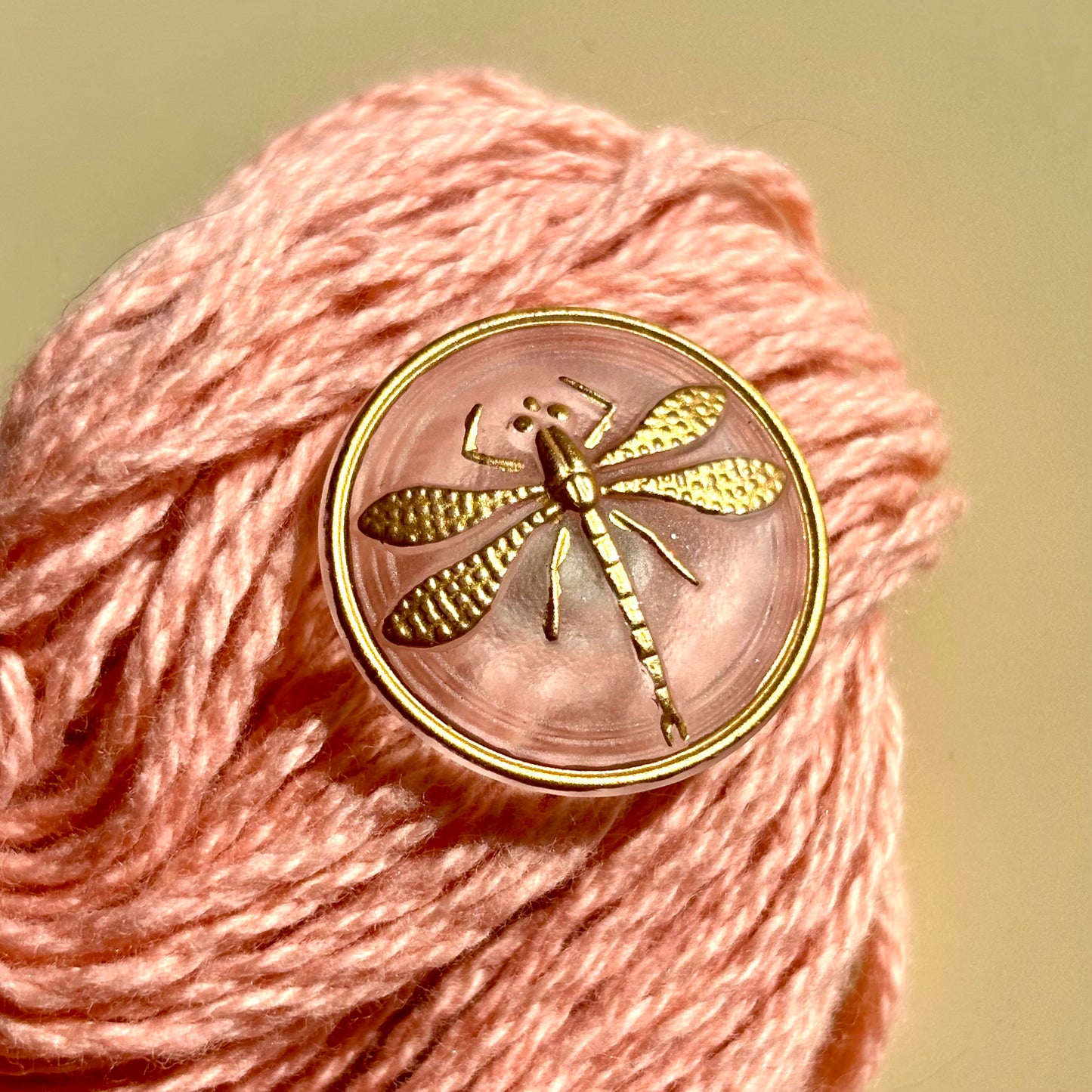 22mm - GULDSMED knap - Guld