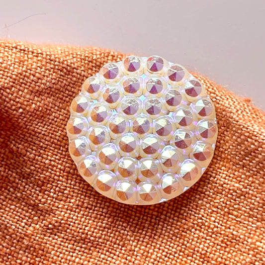 glasknap dotties 26mm perlemor hvdi 