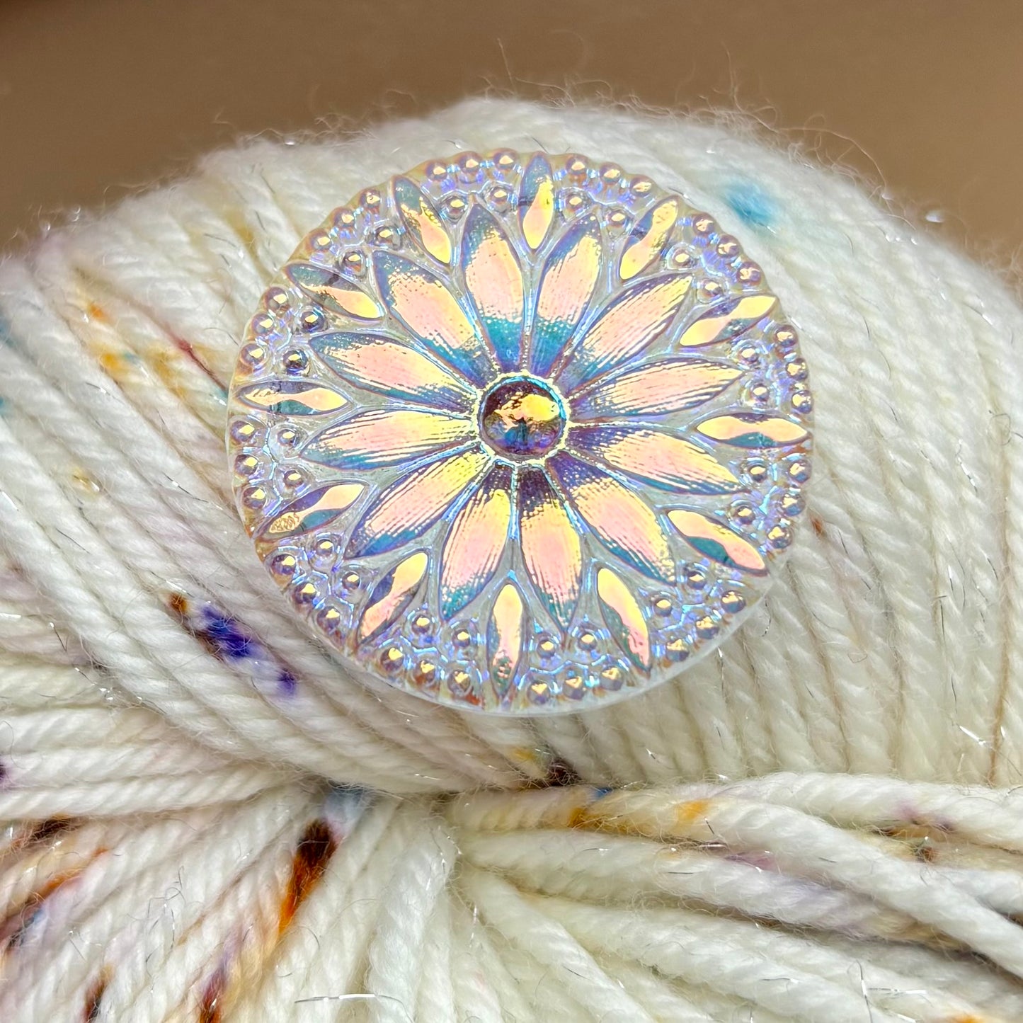 jasmin glasknap klart glas 32mm 